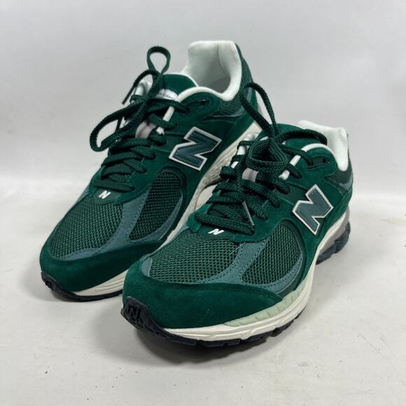 NEW BALANCE Sneakers M9 W10.5 2002R Mesh Classic Running Shoes Marsh Green White main image 10